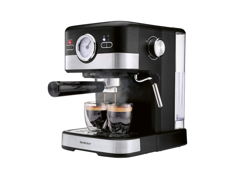 SILVERCREST® Espressomaschine Siebträger »SEM 1100 C5«, 1100 W Tägliche Deals