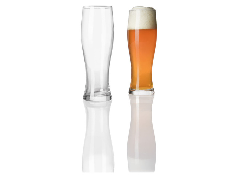 ERNESTO® Biergläsersets, 2 Stück, spülmaschienengeeignet Begrenzte Freigabe