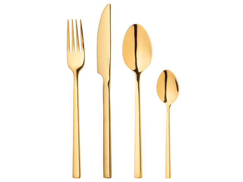 ERNESTO® Edelstahl-Besteck-Set, 16-teilig Nur noch ein Tag übrig