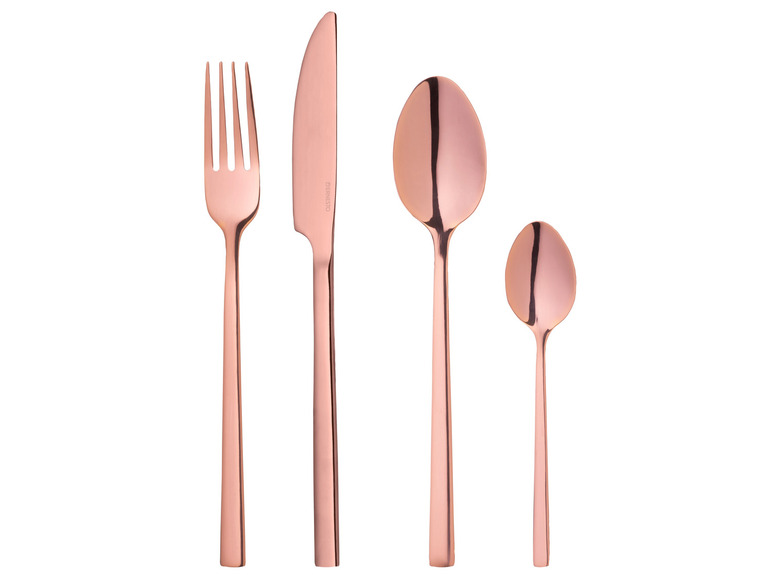 ERNESTO® Edelstahl-Besteck-Set, 16-teilig Nur noch ein Tag übrig