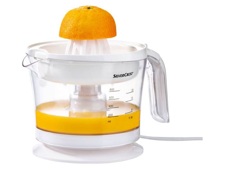 SILVERCREST® KITCHEN TOOLS Zitruspresse »SZP 25 C3«, 800 ml, Links-/Rechtslauf Fabrikladen