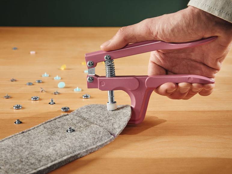 crelando® Druckknopfset, Kunststoff, mit Zange Begrenzt auf 3 Tage