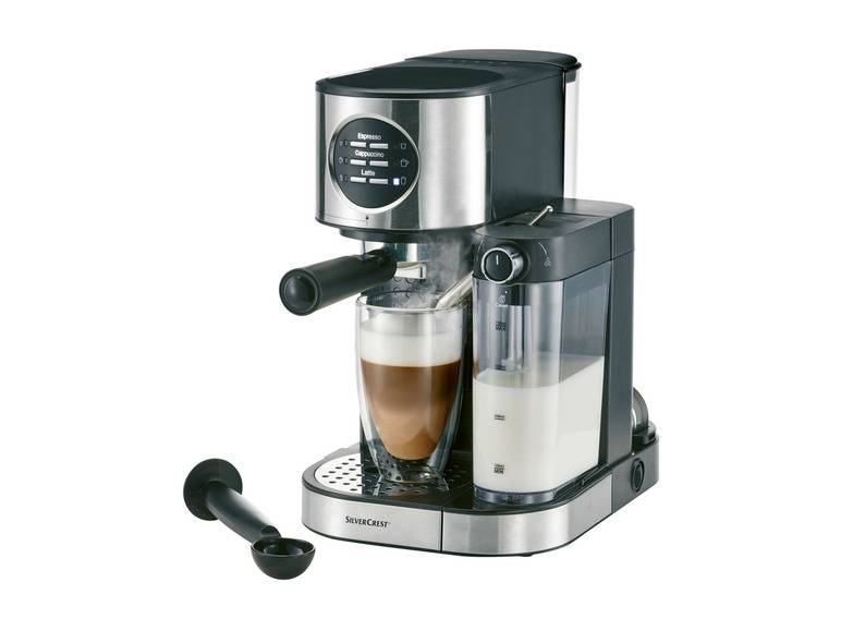 SILVERCREST® KITCHEN TOOLS Espressomaschine mit Milchaufschäumer »SEMM 1470 A2« zollfrei