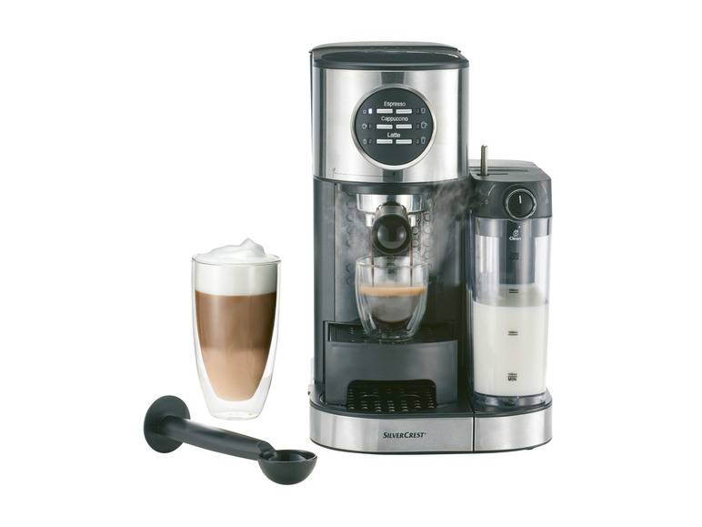 SILVERCREST® KITCHEN TOOLS Espressomaschine mit Milchaufschäumer »SEMM 1470 A2« zollfrei