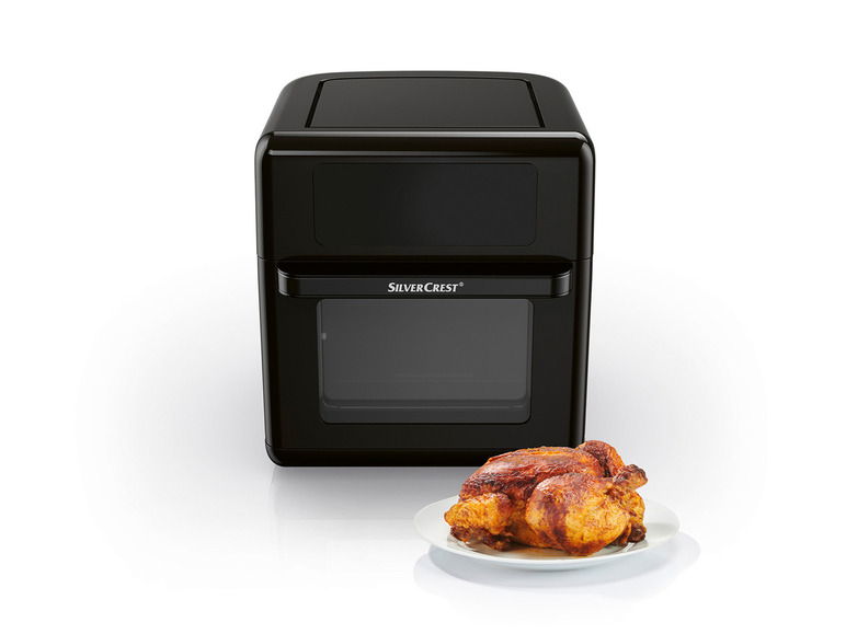 SILVERCREST® KITCHEN TOOLS Heißluftfritteuse 9-in-1 SHF 1800 B1 50% Rabatt für begrenzte Zeit