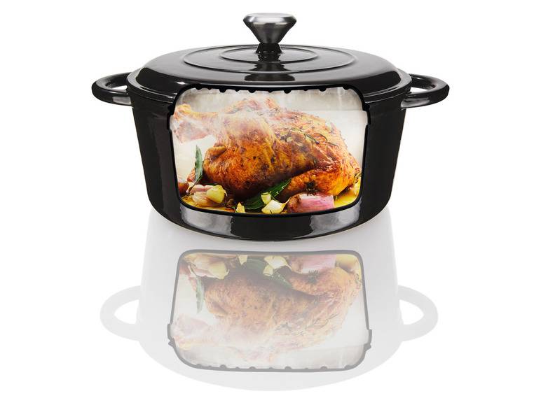 ERNESTO® Gusseisen-Topf, Ø 25,3 cm Sonderangebot