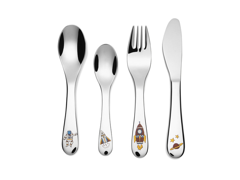 ERNESTO® Kinderbesteck-Set, 4-teilig, hochglanzpoliert Bestseller
