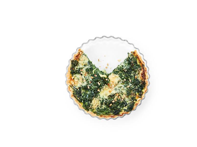 LIVARNO home Auflaufform \ Quiche- und Obstkuchenform \ Souffléform, aus Borosilikatglas Räumungsverkauf