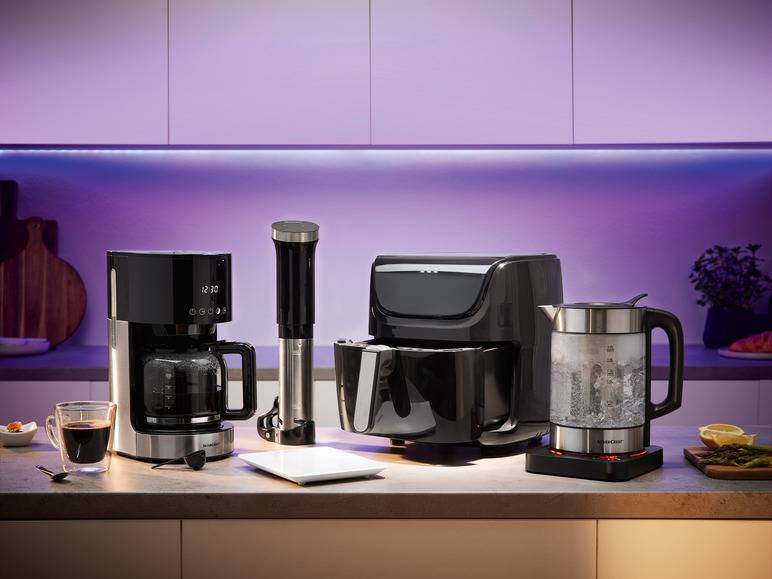 SILVERCREST® KITCHEN TOOLS Küchenwaage Smart »SKWS 5 A1«, Abschaltautomatik Tägliche Deals