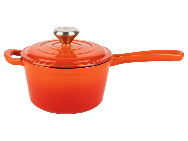 ERNESTO® Gusseisen-Stielkasserolle, Ø 16 cm Discount Store für neue Produkte
