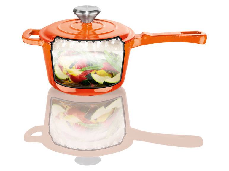 ERNESTO® Gusseisen-Stielkasserolle, Ø 16 cm Discount Store für neue Produkte