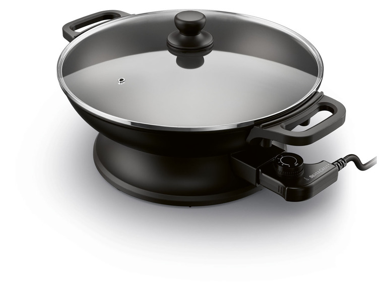 SILVERCREST® KITCHEN TOOLS Elektrische-Multipfanne/Wok, »SEMP 2000 A1«, Ø 33 cm Auslauf