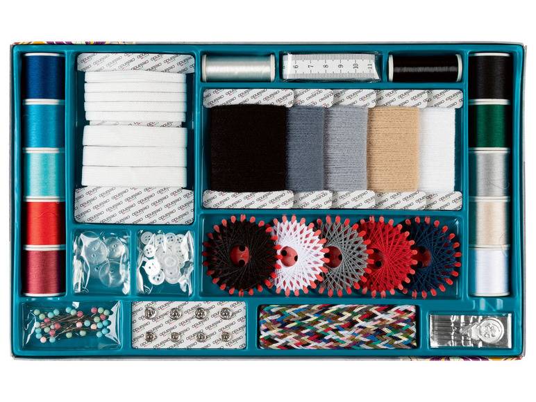 crelando® Nähbox Universal, 160-teilig / 96-teilig Sonderangebot
