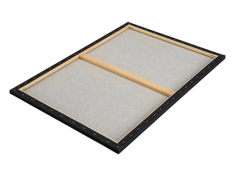 crelando® Leinwand / Leinwand-Set, schwarz vorgrundiert, aus Baumwolle Vatertagsangebot
