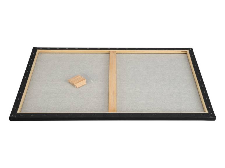 crelando® Leinwand / Leinwand-Set, schwarz vorgrundiert, aus Baumwolle Vatertagsangebot