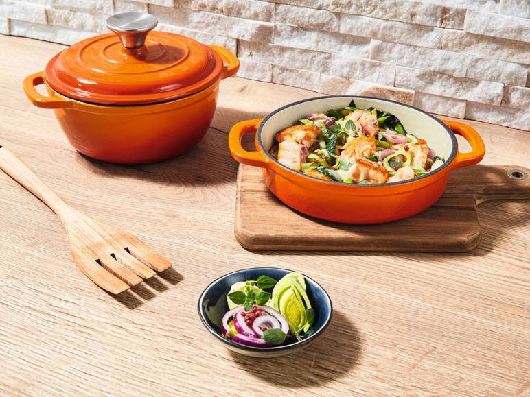 ERNESTO® Gusseisen-Auflaufform, Ø 17 cm Zeitlich begrenztes Angebot