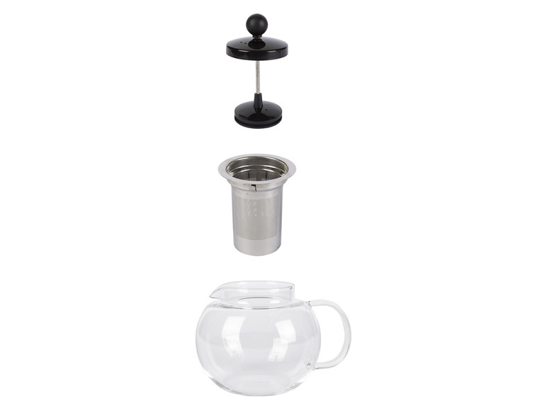 ERNESTO® Glas-Teekanne /-Kaffeebereiter, besonders leicht Große Rabatte