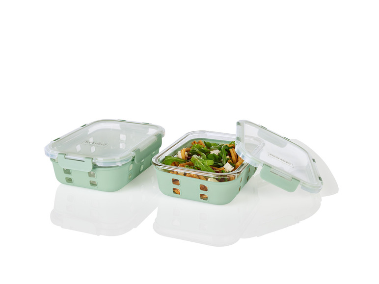 ERNESTO® Glas-Frischhaltedosen-Set, 2 Stück Neuheiten