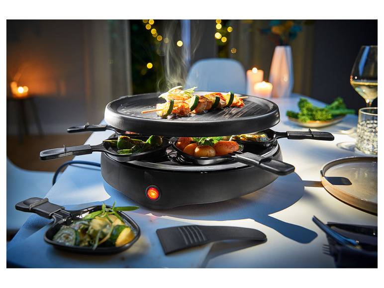 SILVERCREST® KITCHEN TOOLS Raclette-Grill, 800 W, Ø 29 cm Tiefpreis
