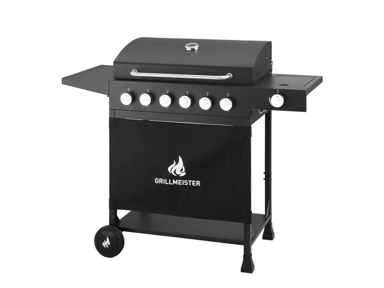 GRILLMEISTER Gasgrill »Memphis«, 6plus1, 18 kW, mit Seitenbrenner Letzte 3 Tage