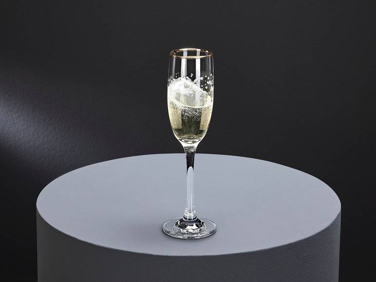 ERNESTO® Glas Set, 6-teilig, mit Goldrand Rabatte dieses Monats