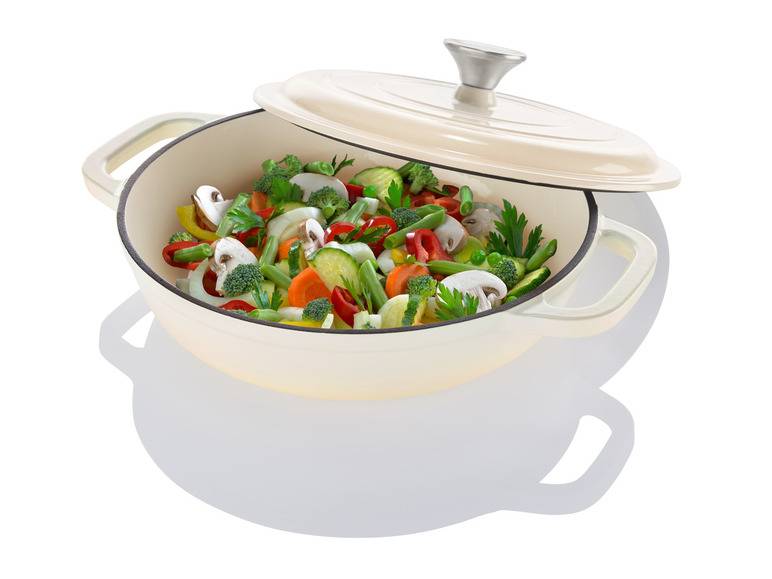 LIVARNO home Gusseisen-Servierpfanne, Ø 25 x H 6 cm Verkauf