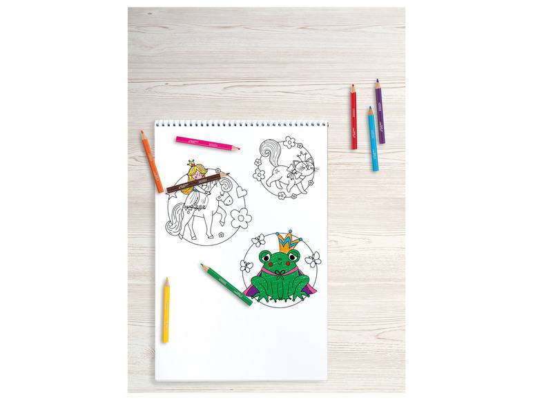 crelando® XXL-Poster \ Ausmalblock \ Sticker, inkl. 8 Mini-Buntstifte Hotsell