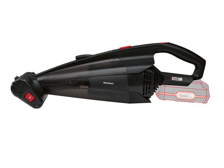 SILVERCREST® 20 V Akku Handstaubsauger »SHSA 20-Li A1 «, mit 5-teiligem Düsen-Set im Angebot