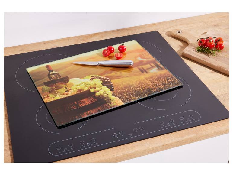 LIVARNO home Glas-Schneidebretter \ Glas-Schneidebrett, mit Antirutschfüßen Cyber Monday