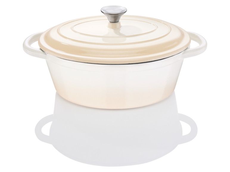 LIVARNO home Gusseisen-Bräter, mit Drop-System, 3,8 l Weihnachtsangebot