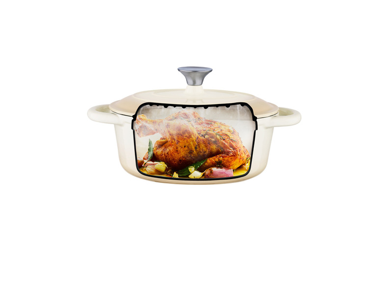 LIVARNO home Gusseisen-Bräter, mit Drop-System, 2,4 l Top Angebot