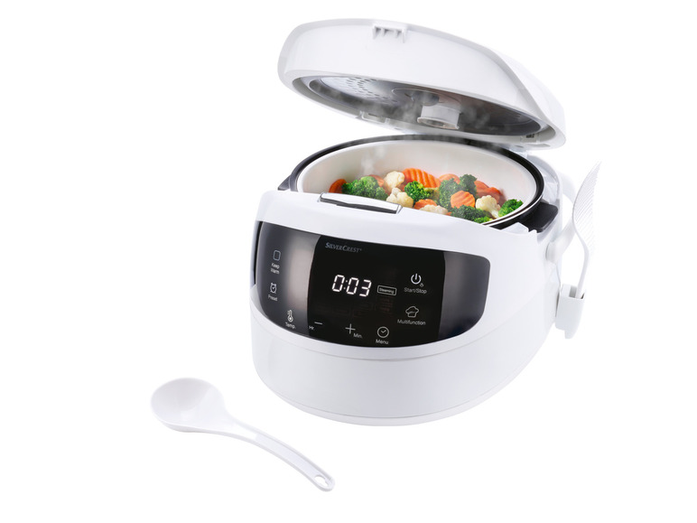 SILVERCREST® KITCHEN TOOLS Digitaler Reiskocher »SRKM 860 A1«, 1,5 l Neueste Mode