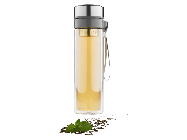 ERNESTO® Trinkflasche mit Zitruspresse/ Trinkflasche mit Infuser Große Rabatte
