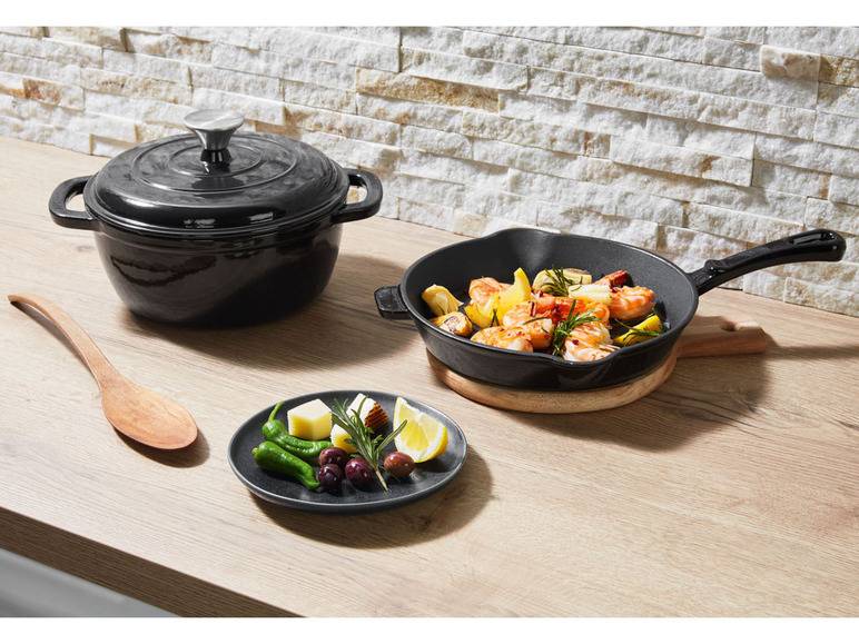 ERNESTO® Gusseisen-Pfanne, Ø 25,8 cm Wochenangebot