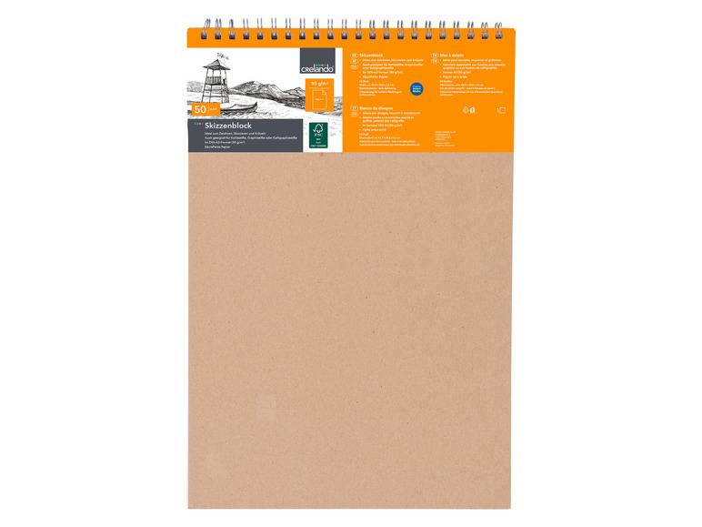 crelando® Zeichenblock, DIN A3/A4, säurefrei Zeitbegrenzte Promotion