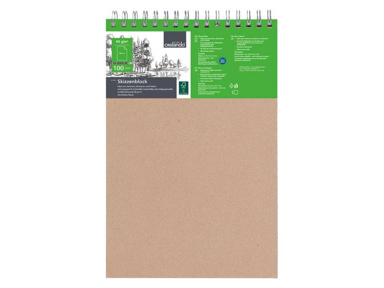 crelando® Zeichenblock, DIN A3/A4, säurefrei Zeitbegrenzte Promotion