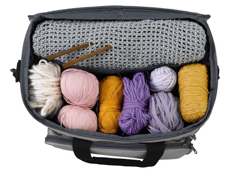 crelando® Nähmaschinen-Trolley / Strickzubehör-Tasche Bis zu 65% Rabatt