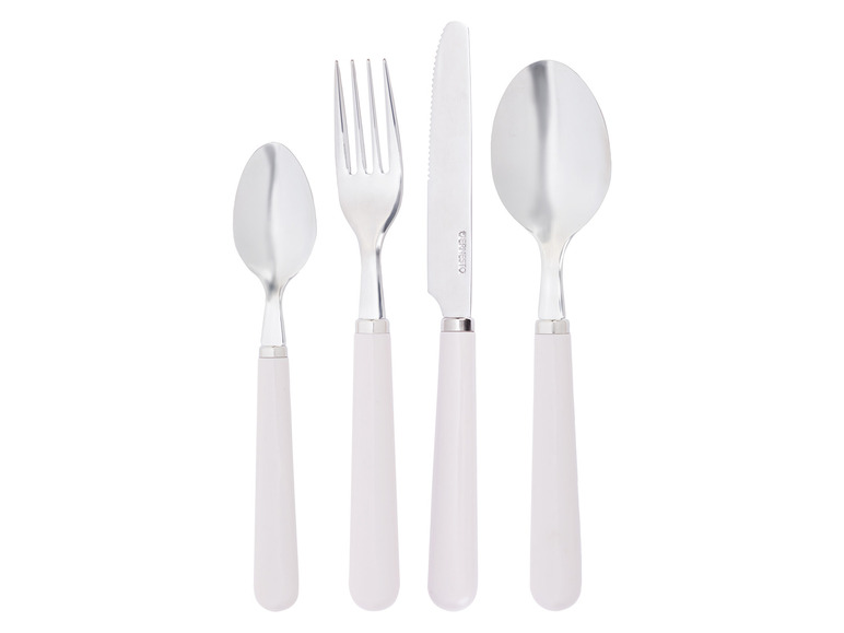 ERNESTO® Edelstahl-Besteck-Set, 24-teilig Riesige Rabatte