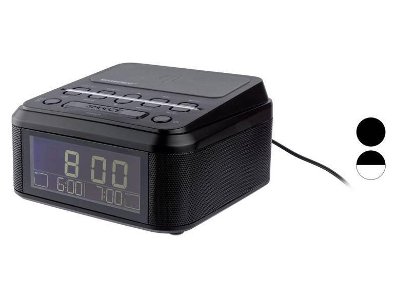 SILVERCREST® Uhrenradio, mit Qi Ladung, DAB+, Bluetooth Begrenzt auf 3 Tage