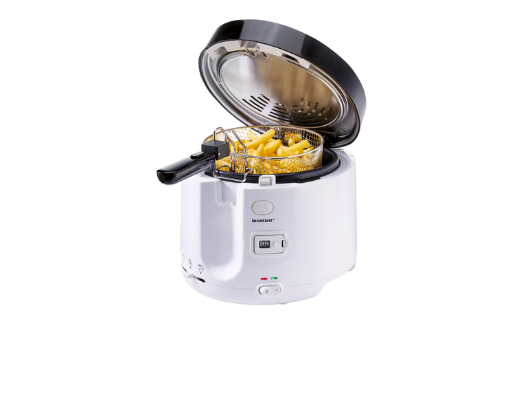 SILVERCREST® KITCHEN TOOLS Fritteuse »SFT 1900 A1«, mit Timer, weiß Online