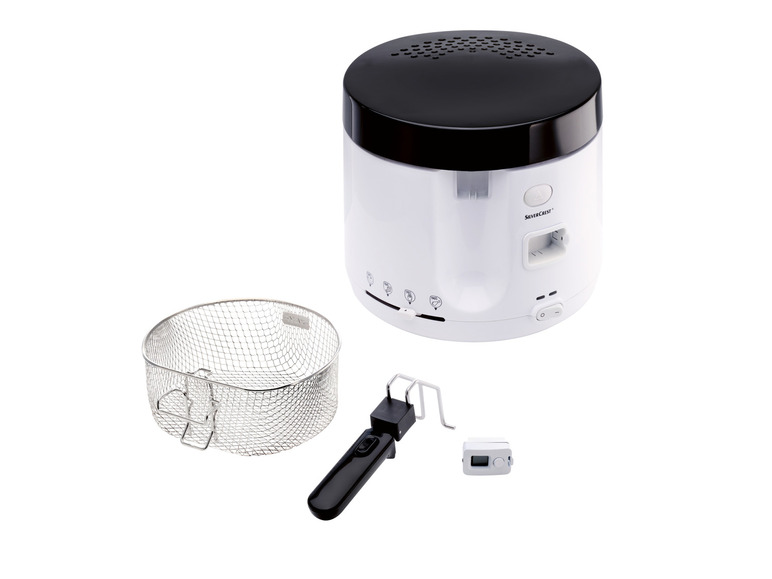 SILVERCREST® KITCHEN TOOLS Fritteuse »SFT 1900 A1«, mit Timer, weiß Online