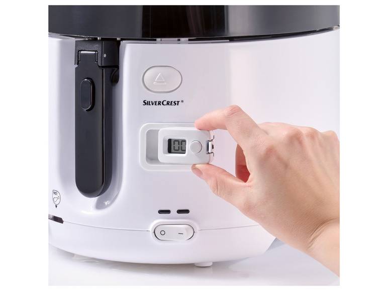 SILVERCREST® KITCHEN TOOLS Fritteuse »SFT 1900 A1«, mit Timer, weiß Online