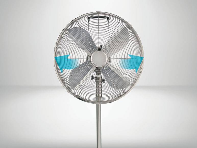 SILVERCREST® Standventilator »SSVM 40 B2«, aus Metall, mit breitem Fuß Versandkostenfrei