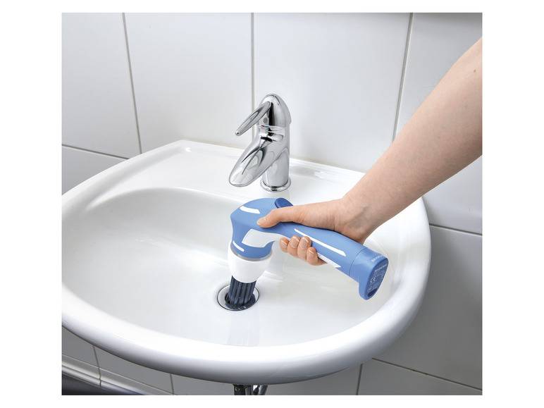 SILVERCREST® Elektrische Reinigungsbürste »SRB 6 B1«, 5-teilig Großer Ausverkauf