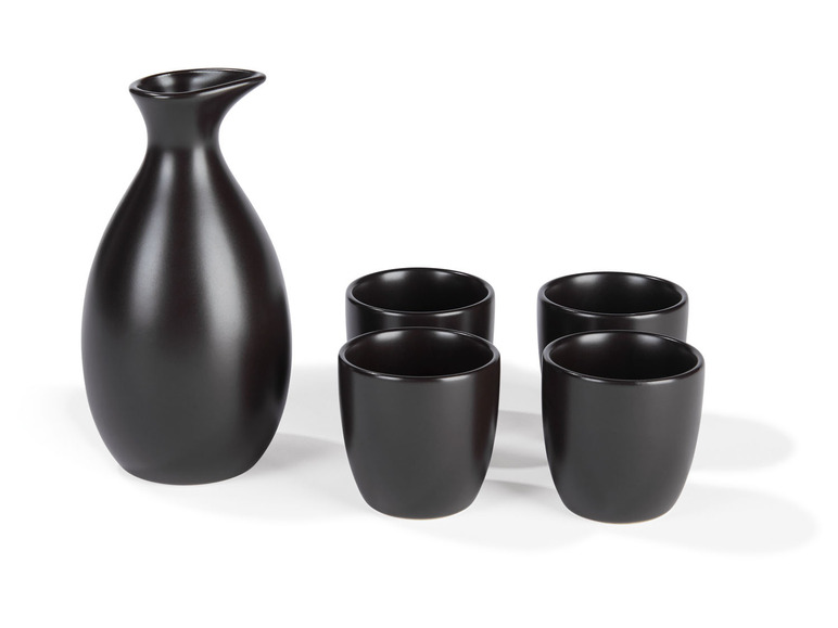 ERNESTO® Sake-Set, 5-teilig, Steingut Vatertagsangebot