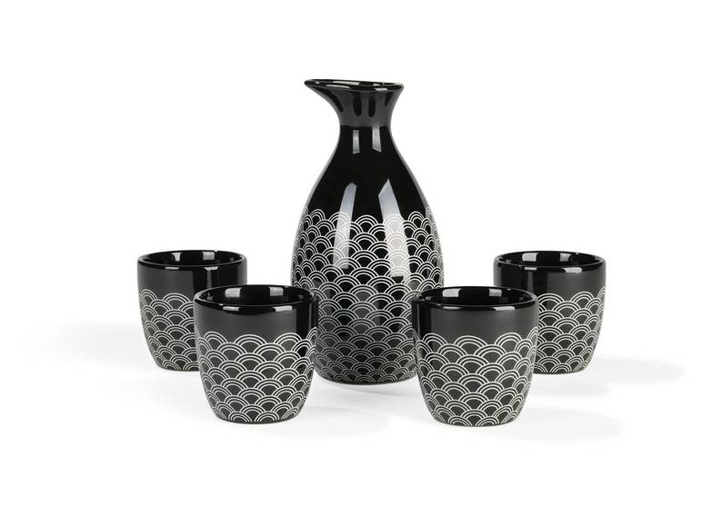 ERNESTO® Sake-Set, 5-teilig, Steingut Vatertagsangebot