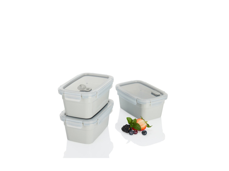 LIVARNO home Mikrowellendosen-Set, BPA-frei Super Sparpreis