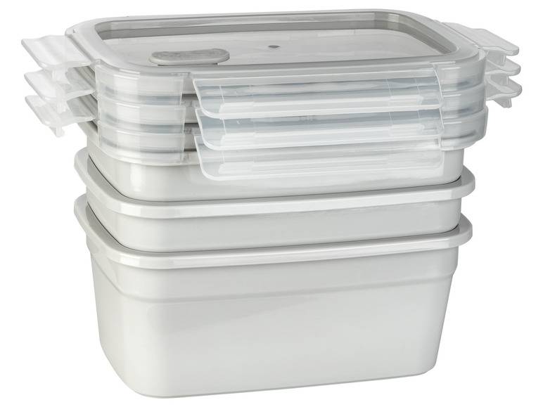 LIVARNO home Mikrowellendosen-Set, BPA-frei Super Sparpreis