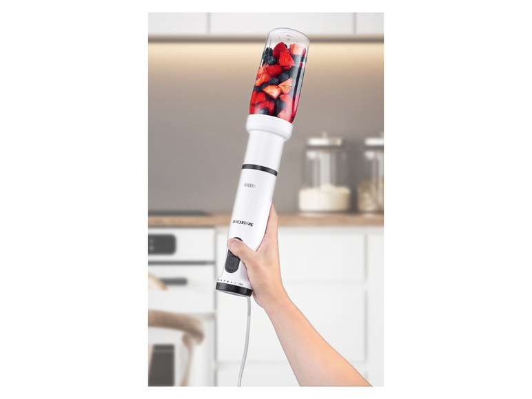 SILVERCREST® KITCHEN TOOLS Stabmixer-Set mit Smoothie-Maker, 600 W Kostenlose Rückgabe
