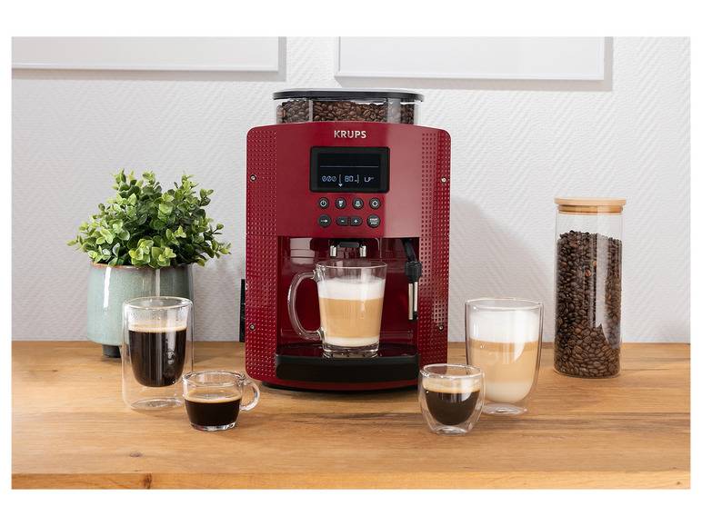 Krups Kaffeevollautomat EA8155/EA81P0/EA8155.70, Brühgruppe aus Metall Letzte 3 Tage